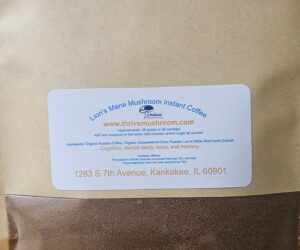 Lion's mane mushroom coffee