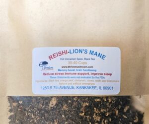 REISHI & LION'S MANE HOT CINNAMON SPICE TEA